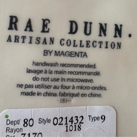 Rae Dunn Holiday Canister Set with Red Handles - Picture 2 of 8